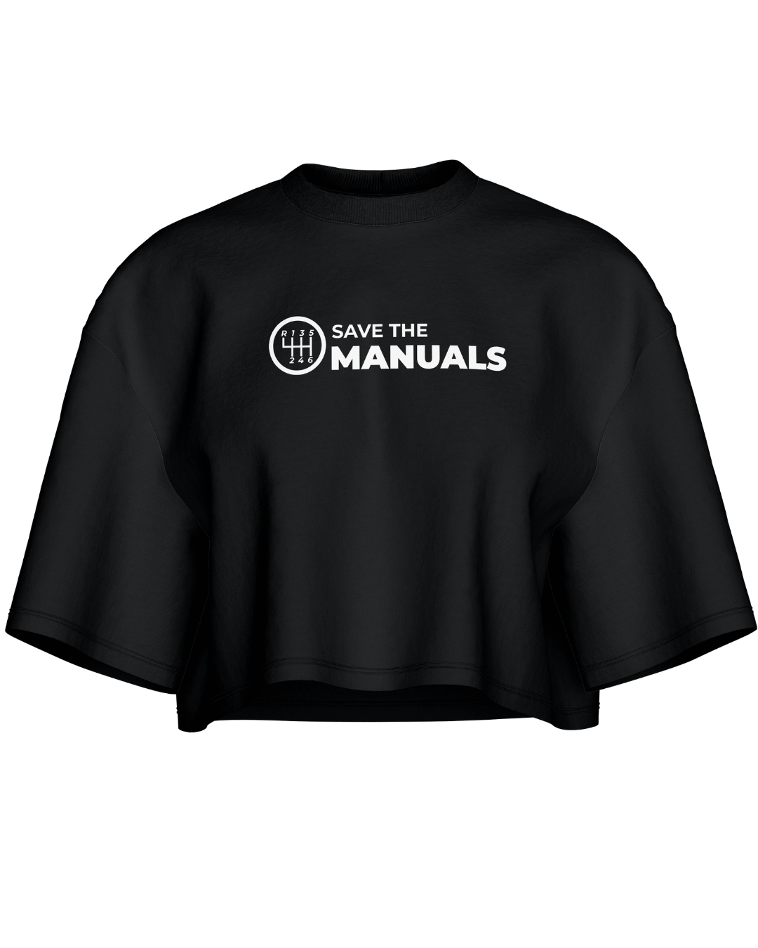 Save The Manuals Crop Top