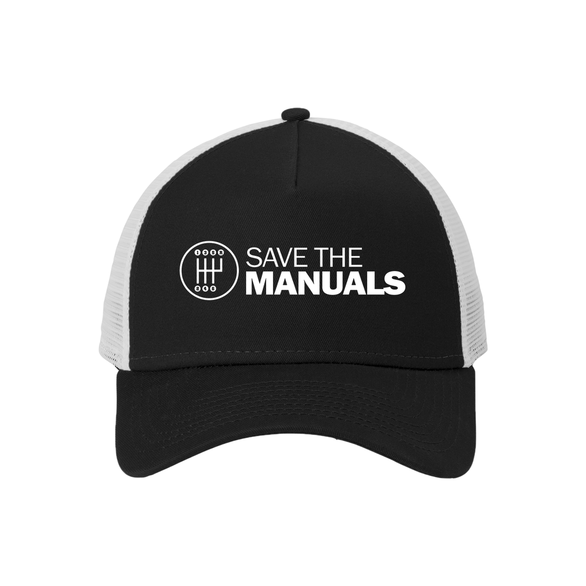 Save the Manuals Snapback Trucker Cap