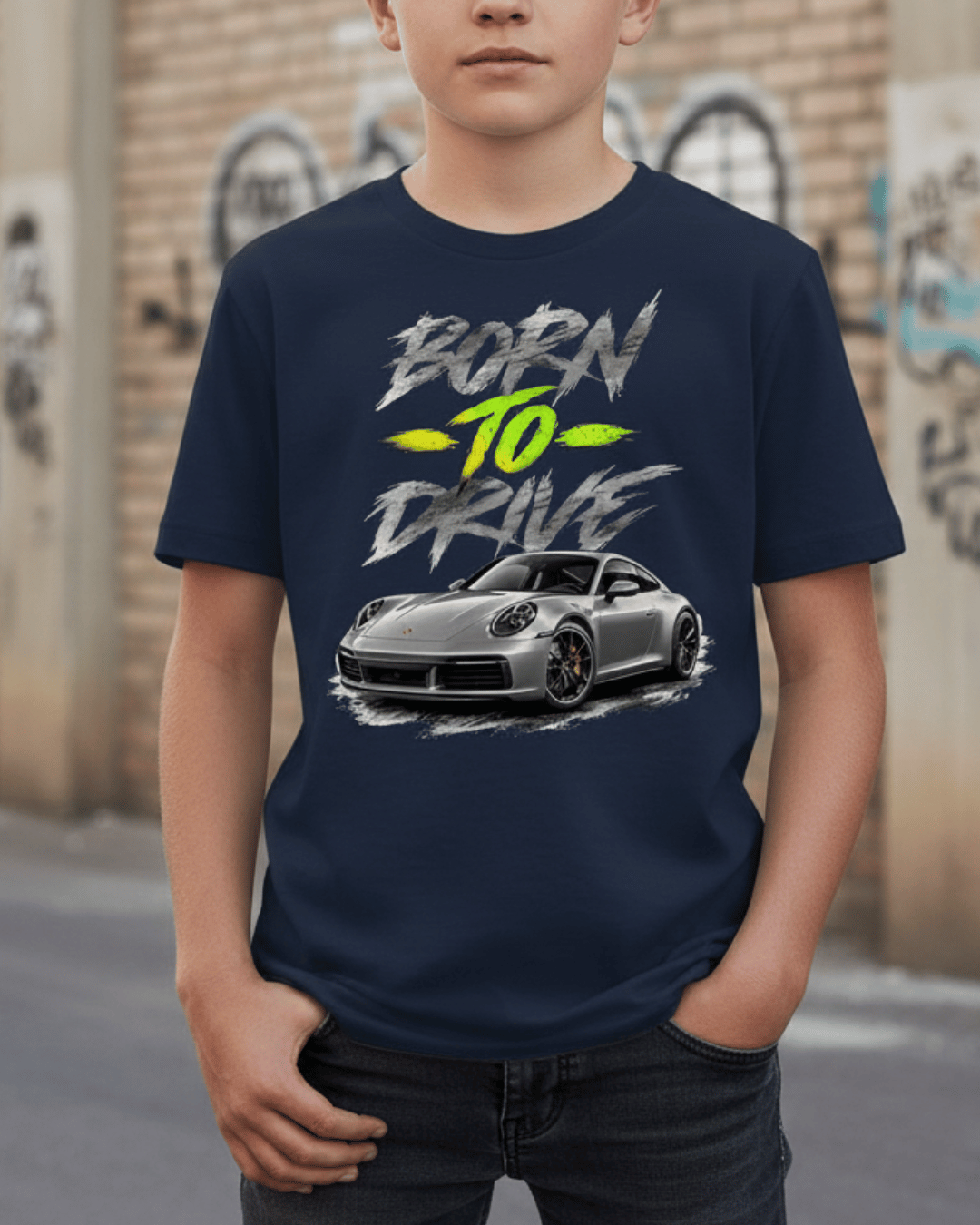 Youth Born to Drive Tee
