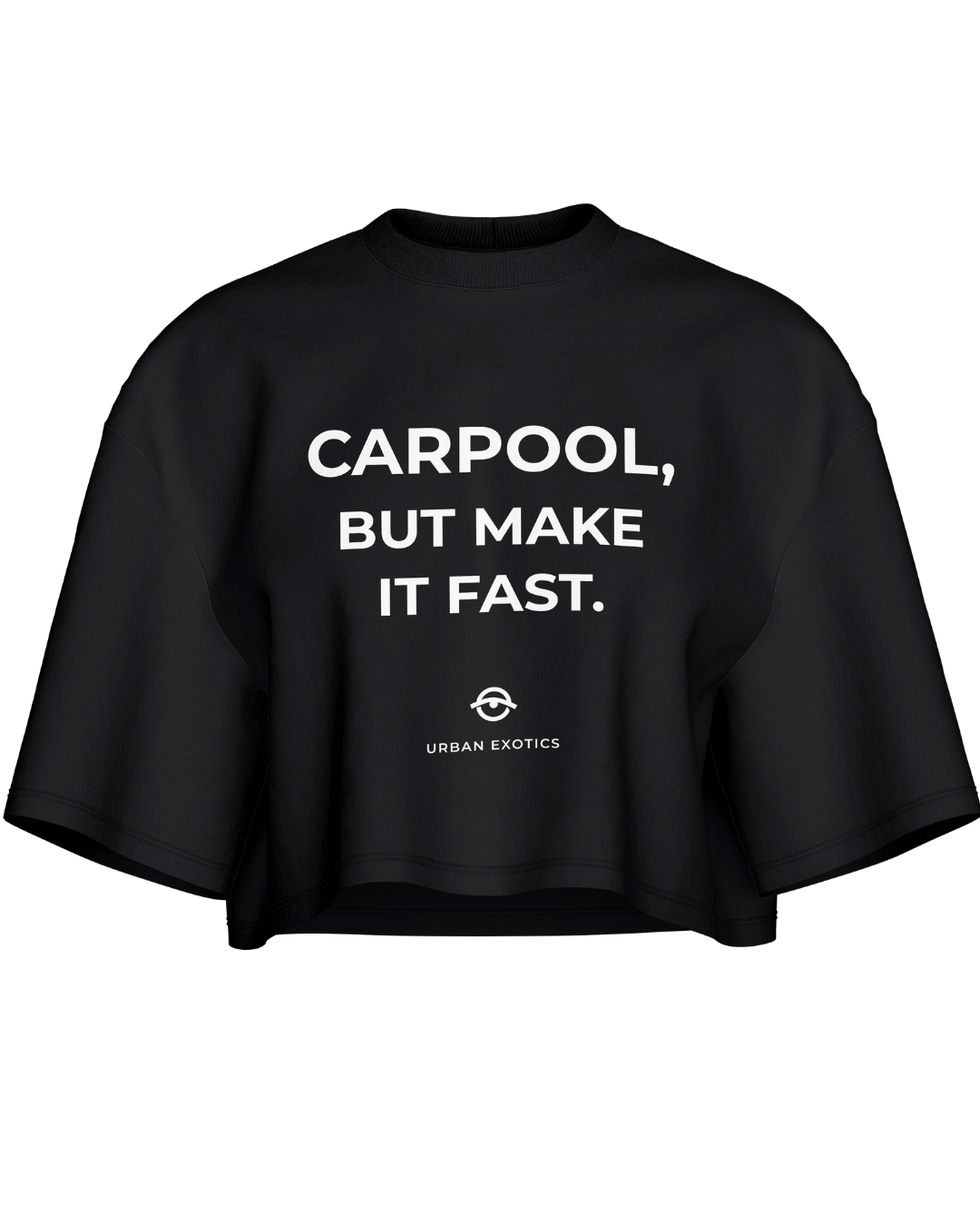 Carpool, But Make it Fast Crop Top