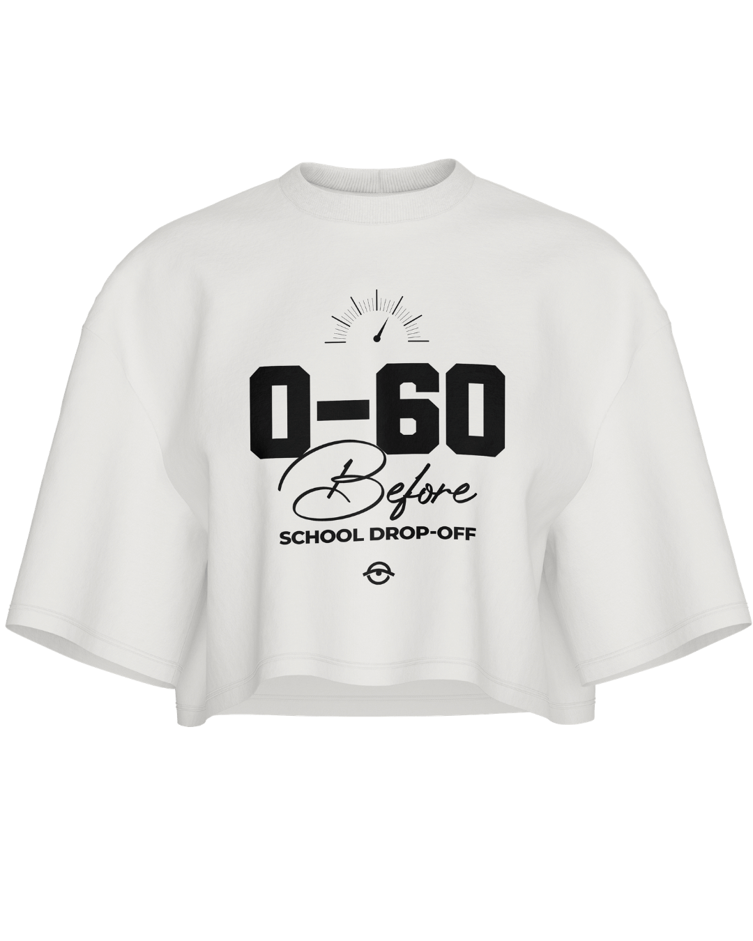 0-60 Before School Drop-Off Crop Top