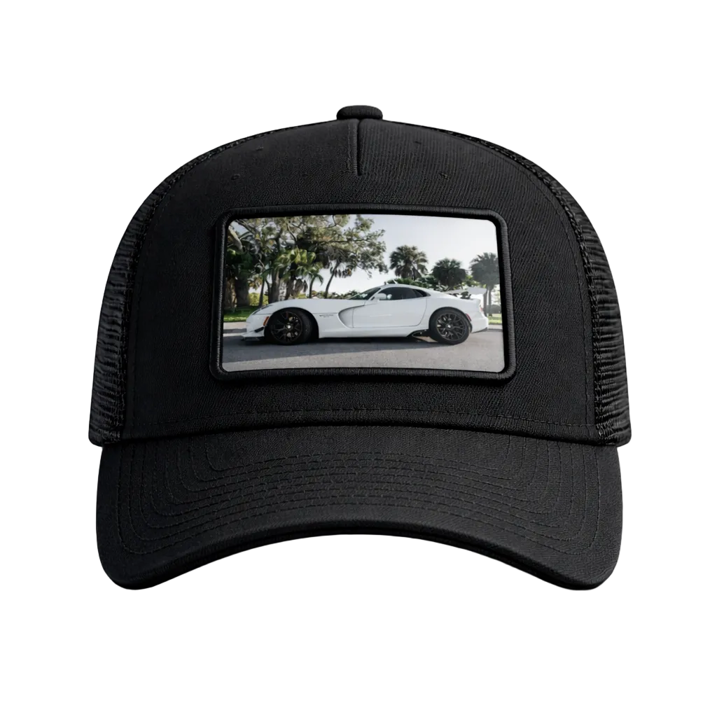 UE Viper Patch Black Trucker Hat