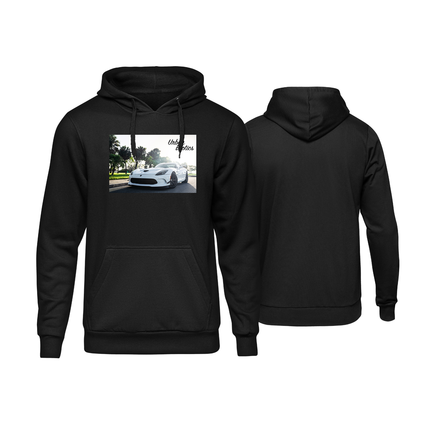 Limited edition Viper Giveaway Pullover Hoodie with bold snake graphic on chest.