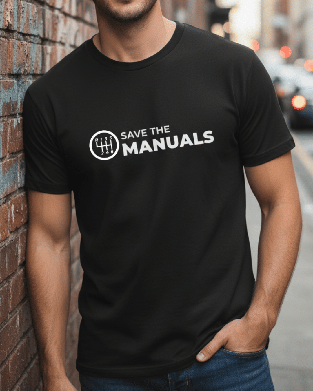 Save The Manuals Tee