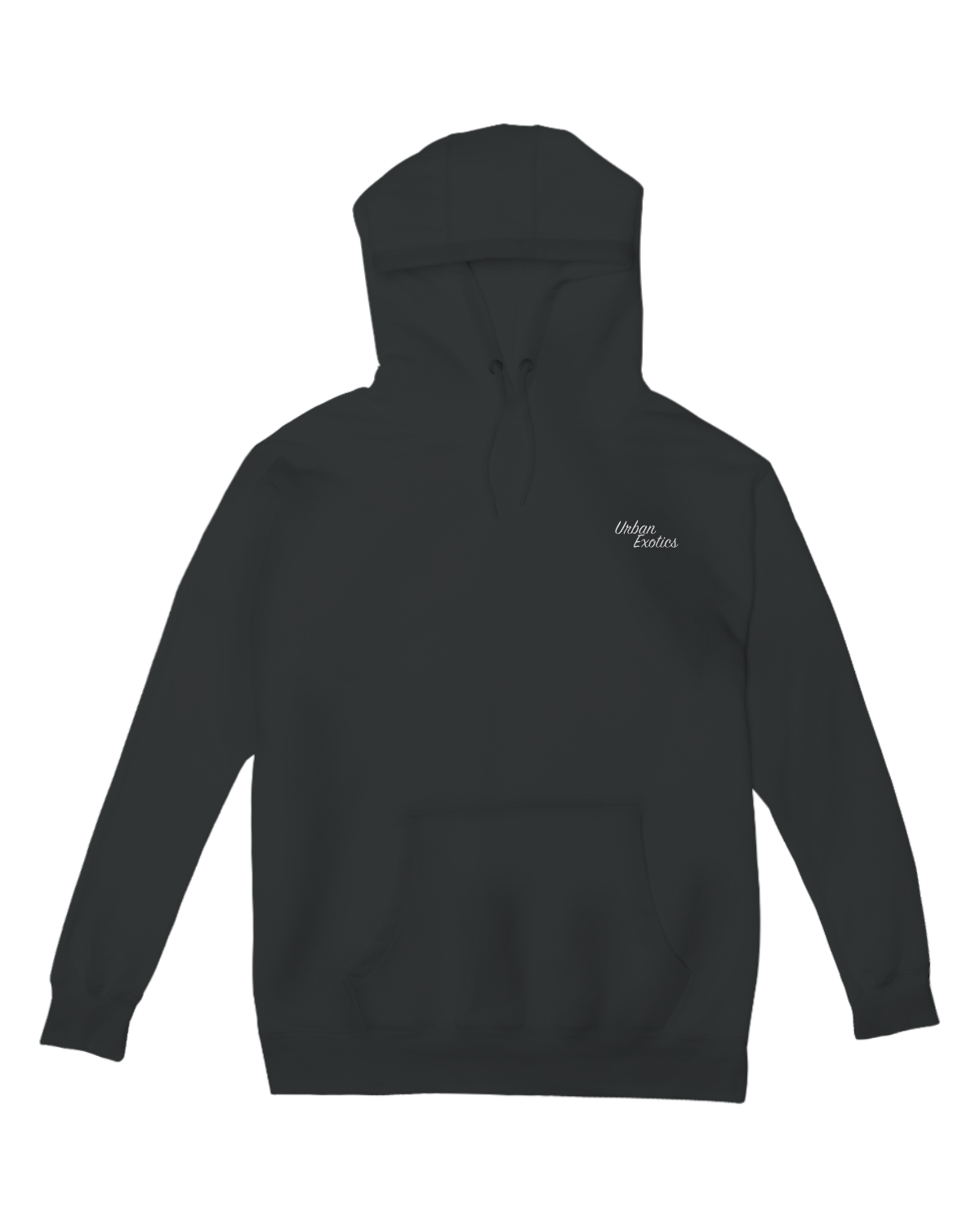 Urban Cue Chest Hoodie with a large, bold graphic print centered on the chest.
Alt Text 2:
