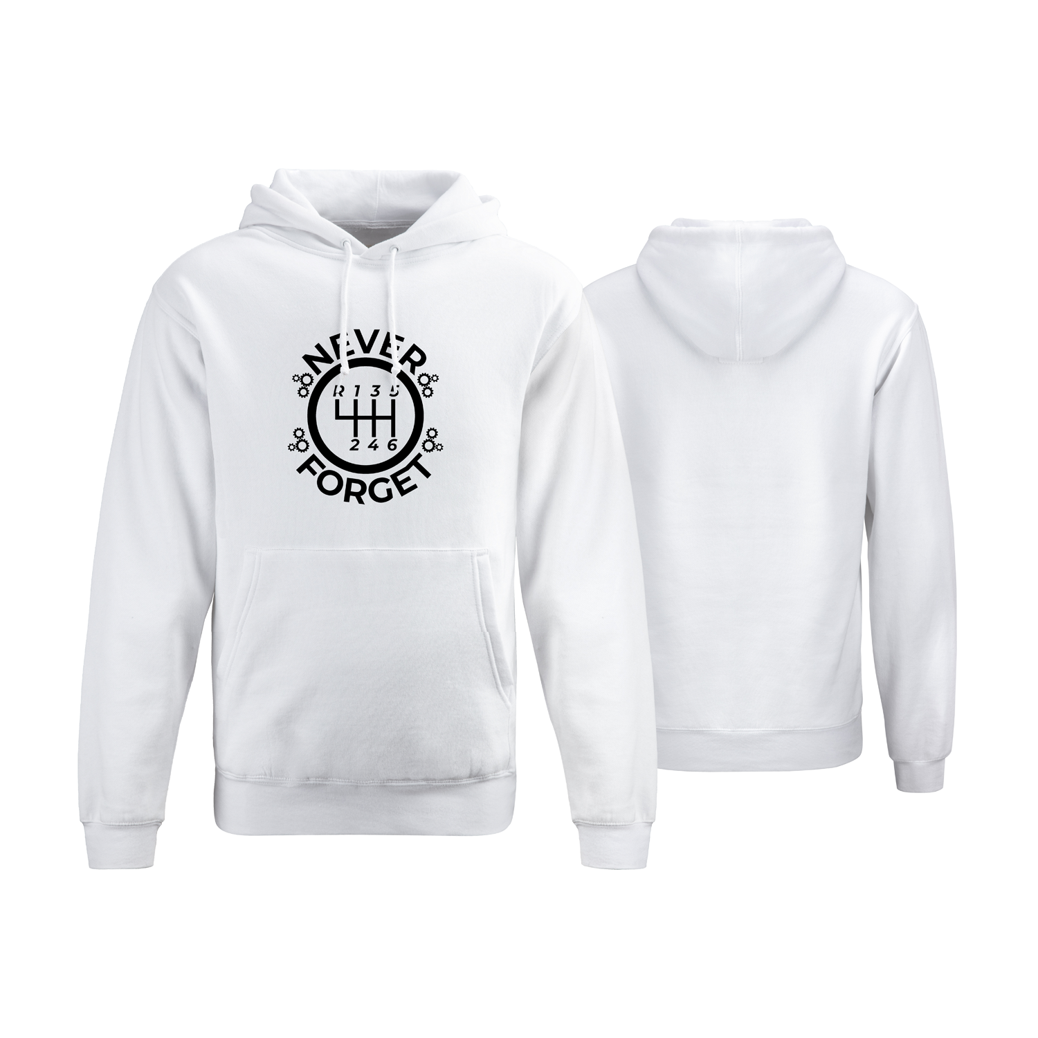 Viper Never Forget Hoodie with snake graphic and tribute text on chest.