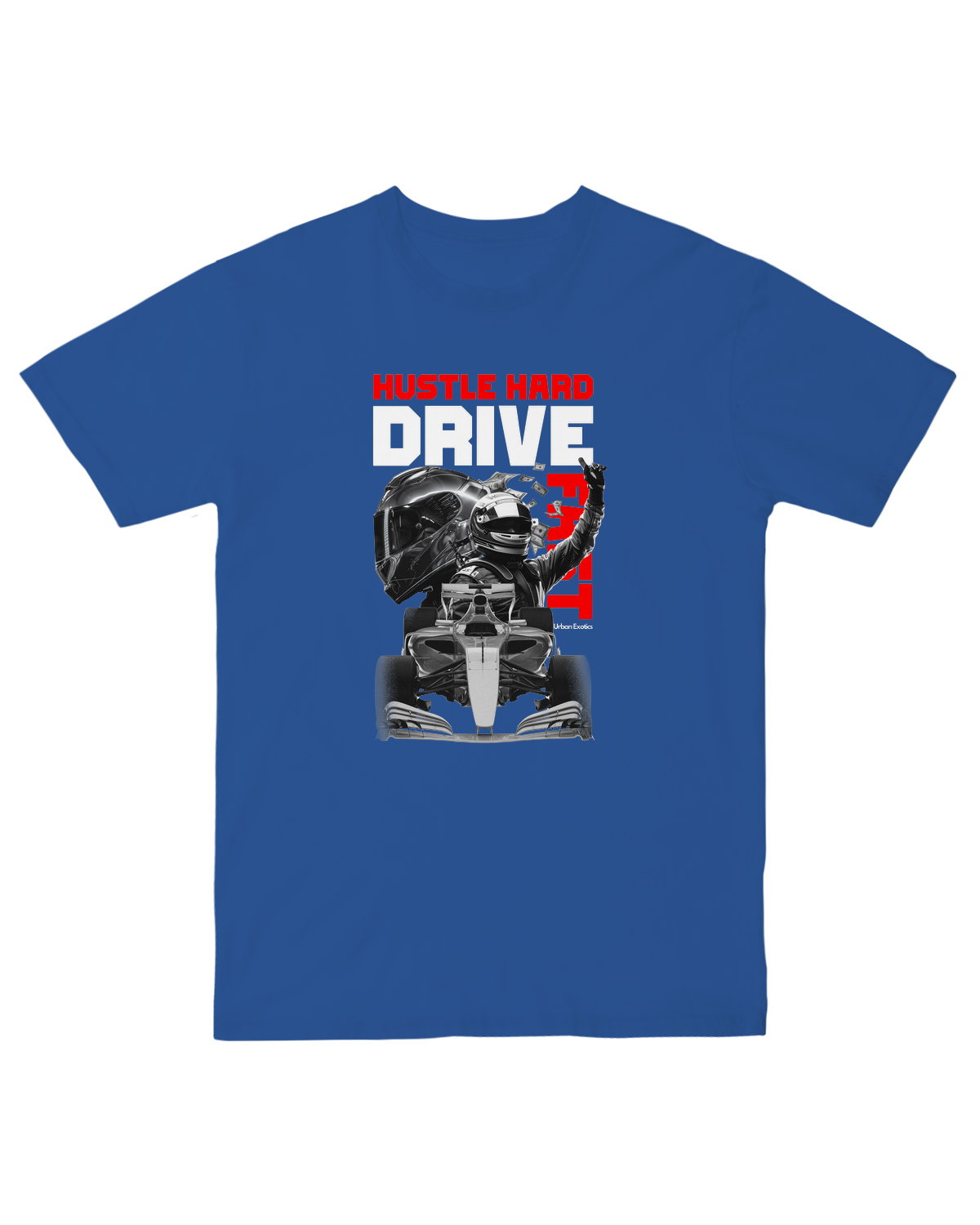 Hustle Hard Drive Fast Tee