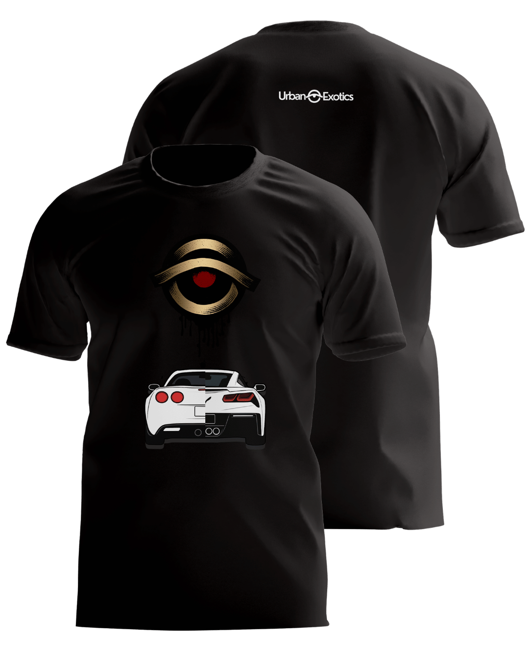 Old School Meets New School Corvette Tee